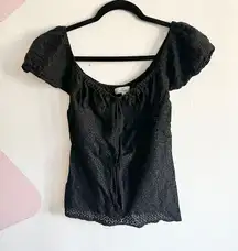 Whimsigoth Lace Top, Lolita, Victorian, Grunge, Emo, Goth, Small,‎ Retro