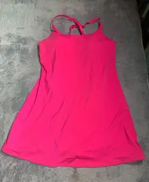 HALARA softlyzero plush molded cups tennis dress easy peezy edition