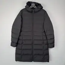 Uniqlo Ultra Light Down Long Coat Down Jacket Black Medium