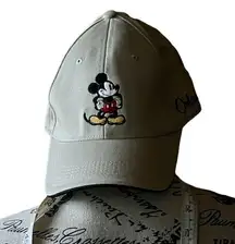 Disney Mickey Mouse Canvas Hat Walt  World One Size Cotton Dominican Republic