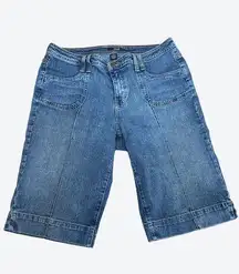 A.N.A. A New Approach Mojave Wash Cotton Polyester Spandex Blend Denim Knee Leng