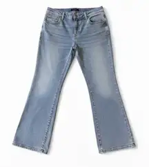 Hudson Los Angeles Straight Leg Jeans Premium Denim Size 14 EUC