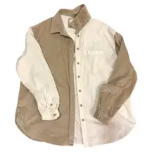 Corduroy Button Up Shirt
