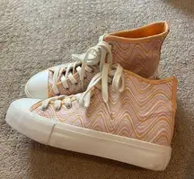 Pink/Orange Sneakers