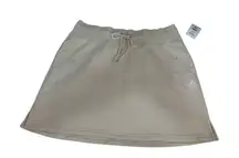 Reebok Women’s Squad Skirt XXXL Beige Slim Fit Lightweight Cotton Blend
