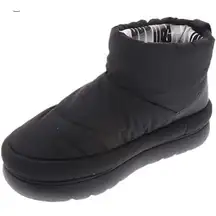 UGG Classic Maxi Mini Black Puff Boots - Women's US 6 (new/display model)