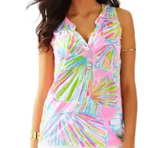 Lilly Pulitzer  Essie Top Pink Pout Shellabrate XS Excellent Condition RARE HTF