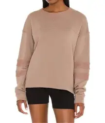 Year of Ours Brown Varsity Crewneck Sweater S