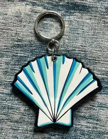 Vera Bradley Seashell Bag Charm / Large Keychain