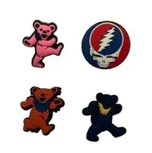 Grateful Dead Jibbitz croc charms NWOT