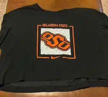 Nike Oklahoma State Cropped Tee