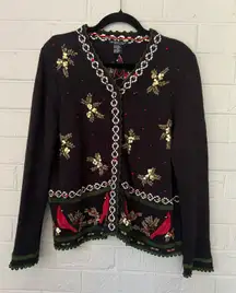 womens vintage christmas Sweater M ✨