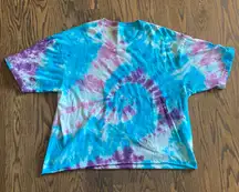 Tie Dye Cropped T-Shirt