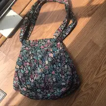 Vintage Y2K Handbag Purse Floral Versatile Velcro Blue Red Women’s Accessories