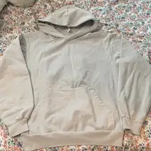 Hoodie sweater long sleeve cotton warm top garment dye classic shirt