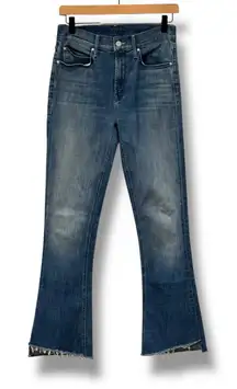MOTHER Revolve The Runaway Step Fray Jeans Night In Havana‎ 27 High Rise Bootcut