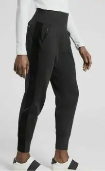 Athleta Venice Velvet Stripe Jogger Pants Size Small Tall