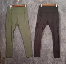 Thinx Period Moderated Absorbency Kale Green N Black Bundle Womens Medium