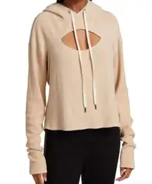 n:philanthropy NWT  Blaire Waffle Knit‎ Cut Out Sweatshirt | Size M | Retail $148