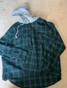 Flannel Sweatshirt