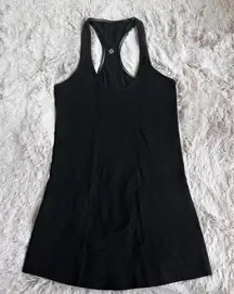Lululemon Cool Racerback Black Luon W1103S Tank Top