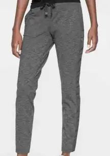 Athleta Woman's Sz M‎ Gray Metro Downtown Ankle Pants Sweatpants Athleisure