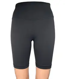 Lululemon Women's Black Pull On Yoga Workout Running Athletic Biker Shorts Sz 2