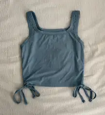 side tie tank top 