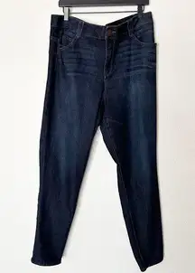 Democracy  Jeans Womens Dark Indigo Ab solution Booty Lift Plus Jegging Size 22W