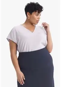 MM Lafleur Townsend 1.0 Top Soft Wave In Orchid Size 1X NEW