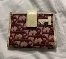 Christian Dior Dior Pink Monogram Wallet