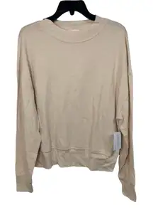 ABOUND Beige Oatmeal Pullover Sweater Size Small NEW‎