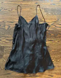 ZARA Mini Satin Slip Dress