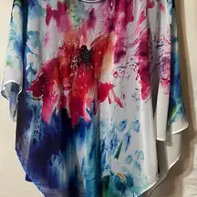 dressbarn Vibrant Floral Women's Blouse