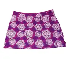 Tranquility Tennis Athletic Skirt Skort Shorts Stretch Size Extra Large Pink u