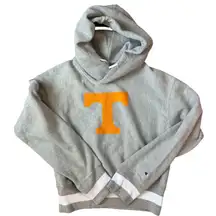 Champion Reverse Weave Tennessee Volunteers T Logo Hoodie Sweatshirt Small