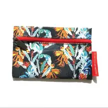 Rebecca Minkoff Ipsy Pineapple Floral Cosmetic Makeup Zipper Bag