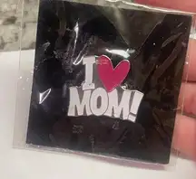 New I Love Mom Tack Brooch Pin