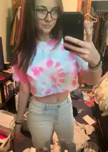 Tie Dye Crop Top