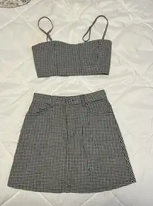 Brandy Melville Gingham Set