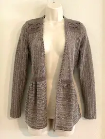 NWOT  boho style cardigan. Sz XS