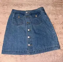 Jean skirt size 3/4