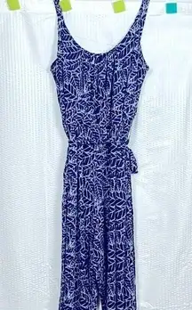 Jumpsuit by Market & Spruce. Spaghetti straps, stretch top. Wide leg. Sz L.