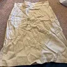 NYDJ linen blend skirt 8
