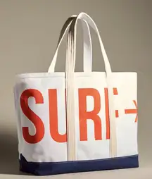 CRAB&CLEEK x Anthropologie Canvas Large Beach Pool Boat Travel Towel Toy…