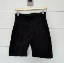 Gymshark x Whitney Simmons Women’s Medium Black Fuzzy Shorts