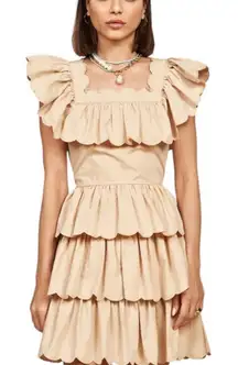 Hunter Bell Ramsey Dress in Khaki 4