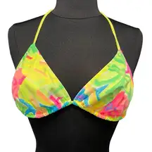 Vintage Y Ki Ki Heat Neon String Bikini Top size B