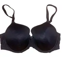 Chantelle French Designed Black Bra with Logo print 36DD