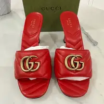 Gucci GG Marmont Sandals